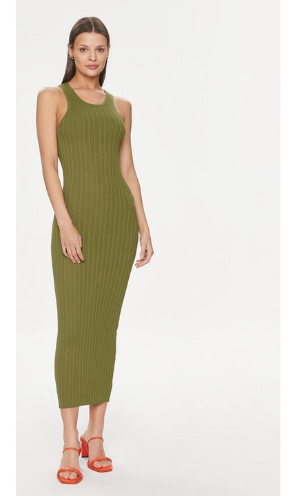 Női ruha, Silvian Heach, 303614126, Viszkóz/Nejlon, Zöld, Zöld, L