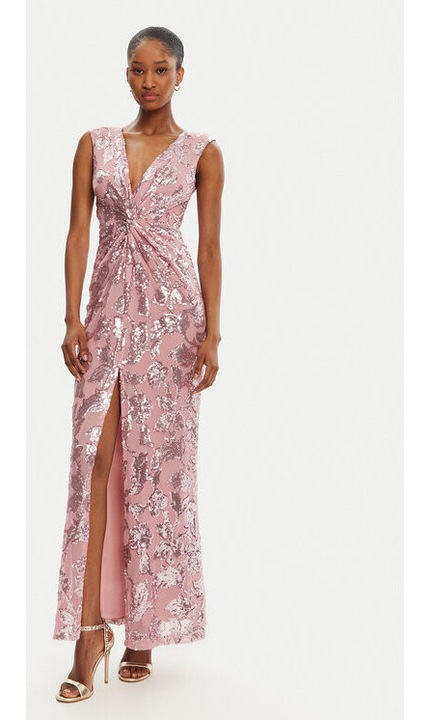 Дамска рокля, Ринасименто, 305265241, Полиестер, Розов, Розово