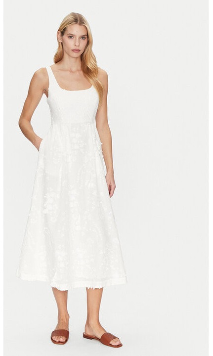 Rochie dama, Munthe, 304892998, Bumbac organic, Bej, Bej, 40