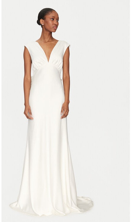 Női ruha, Yas, 304950643, Újrahasznosított poliészter/Poliészter, Fehér, Fehér