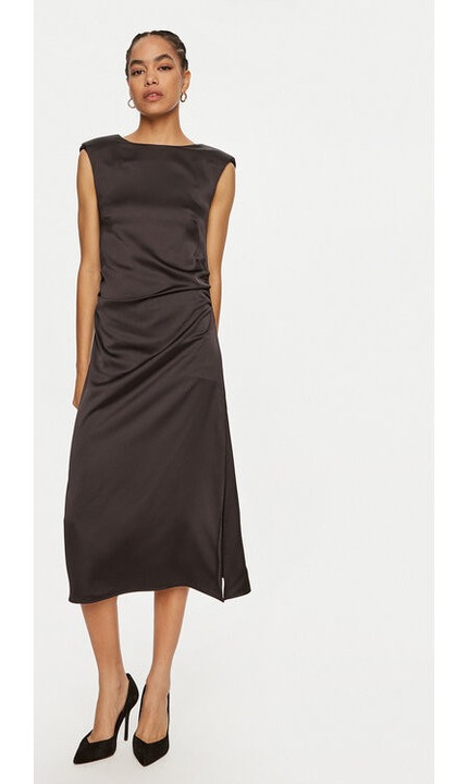 Női ruha, Vicolo, 304725678, Poliészter, Fekete, Fekete