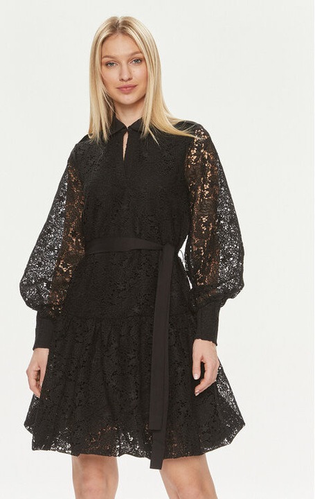 Női ruha, Bruuns Bazaar, 303667238, Poliészter, Fekete, Fekete