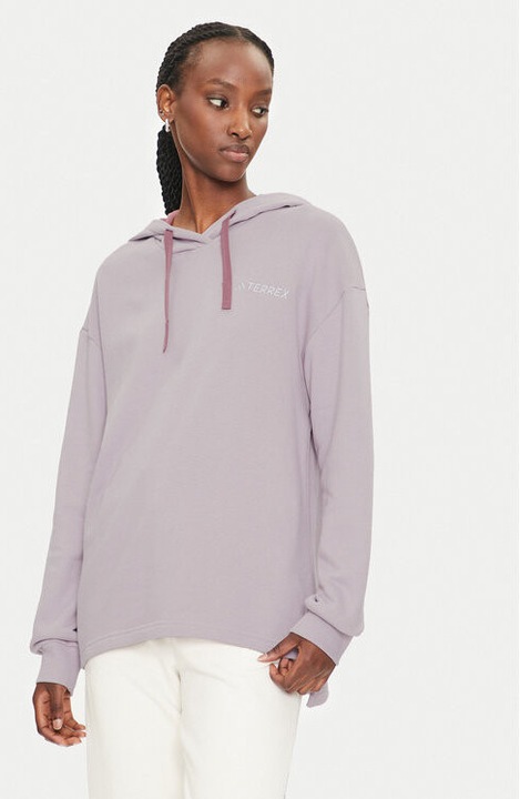 Bluza dama, Adidas, 304055799, Bumbac organic, Roz, Roz