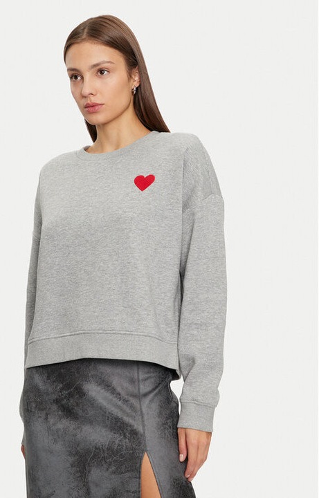 Bluza dama, Vero Moda, 304869129, Bumbac/Poliester, Gri, Gri, XS