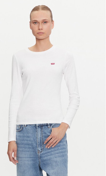 Női blúz, Levi's, 304252846, Pamut, Fehér, Fehér