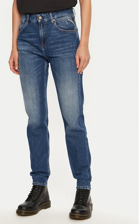 Blugi dama, Replay, 304397318, Bumbac/Lyocell, Albastru, Albastru