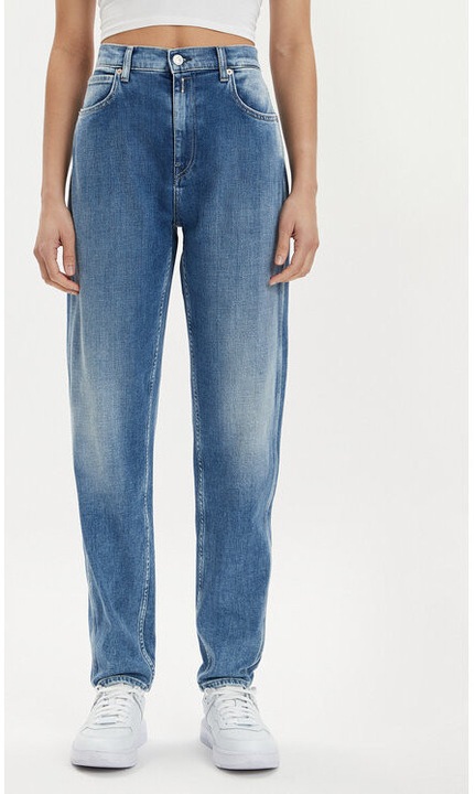 Blugi dama, Replay, 303878498, Bumbac/Lyocell, Albastru, Albastru, W27-L30