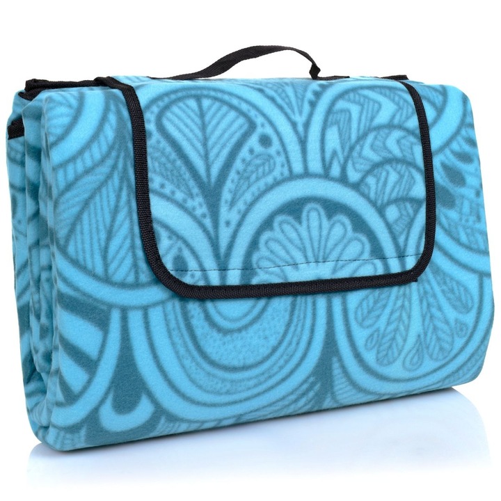 Плажно одеяло за пикник, къмпинг матрак BILBAO 200x200 см