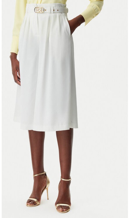 Női nadrág, Rinascimento, 305318077, Poliészter, Fehér, Fehér