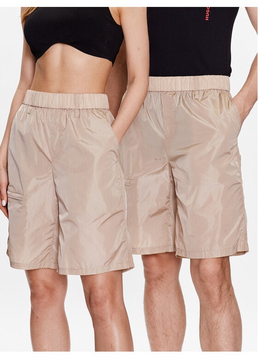 Uniszex nadrág, Rains, 301669883, Nejlon, Bézs, Bézs, M
