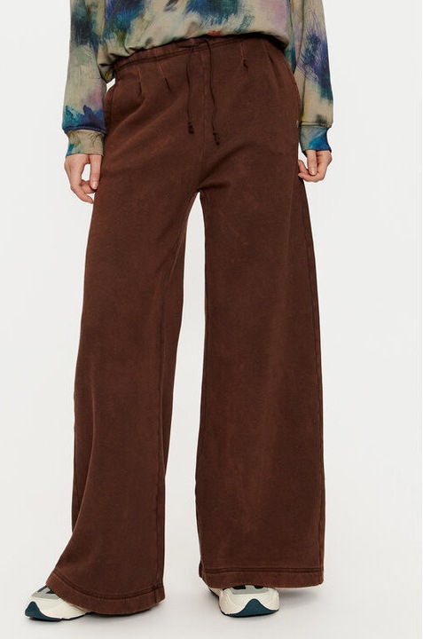 Női nadrág, Deha, 304530241, Pamut, Barna, Barna