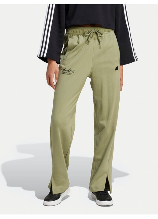 Női nadrág, Adidas, 303900236, Pamut, Zöld, Zöld, XL