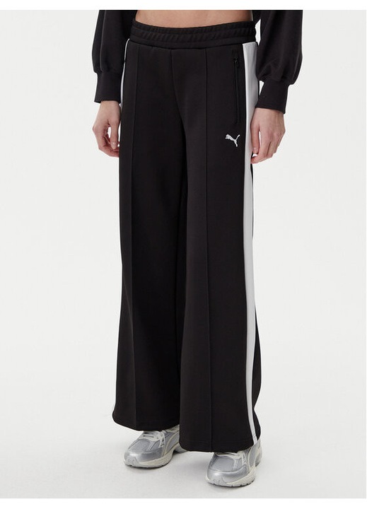 Női nadrág, Puma, 304577208, Újrahasznosított poliészter/pamut, XL INTL, Fekete
