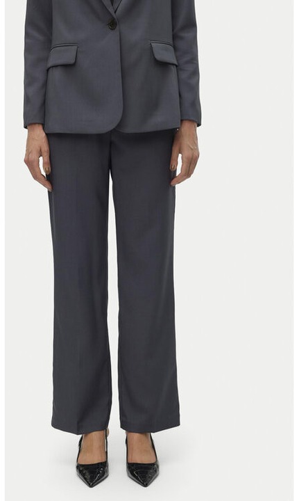Női nadrág, Vero Moda, 304509391, Újrahasznosított poliészter, 2XL-L32 EU, Szürke