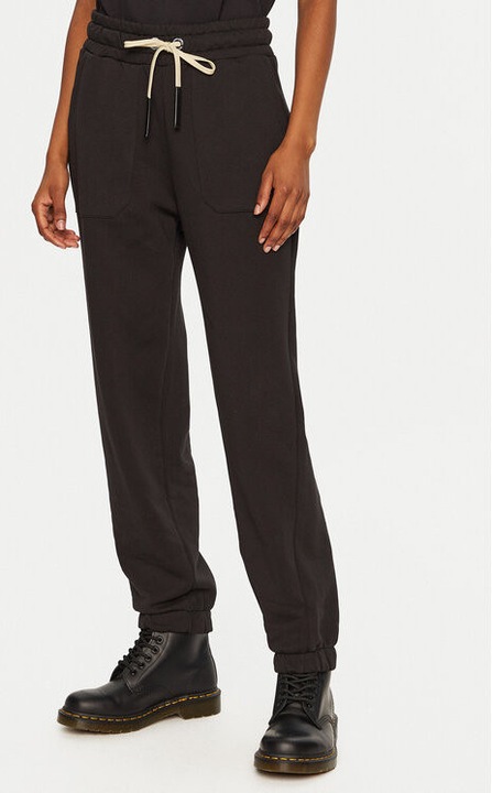 Női nadrág, Aeronautica Militare, 304565564, Pamut, Fekete, Fekete