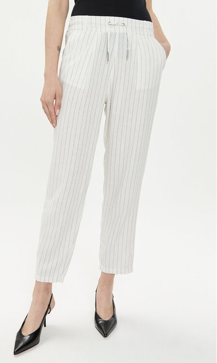 Női nadrág, Only, 303385927, Len/Viszkóz, XS-L32 EU, Fehér