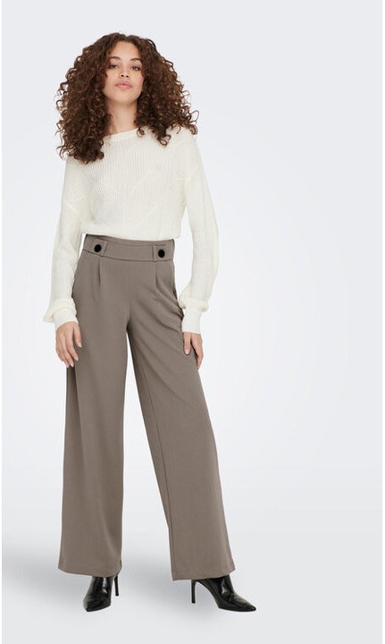 Női nadrág, Jdy, 301833079, Poliészter, XS-L32 EU, Bézs