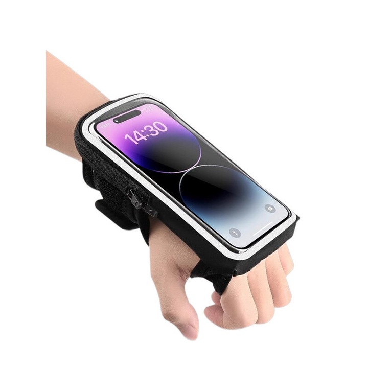 Uniszex vízálló, könnyű sportkarkötő telefonhoz