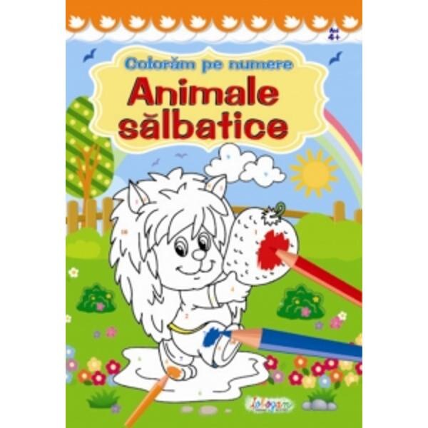 Coloram pe numere: Animale salbatice