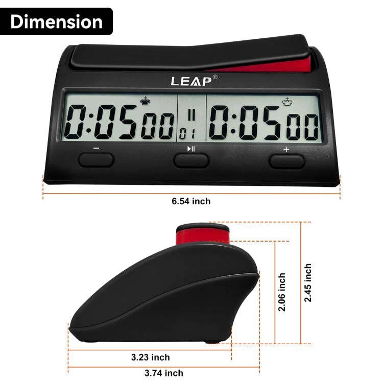 Ceas de sah digital Leap Advanced - eMAG.ro