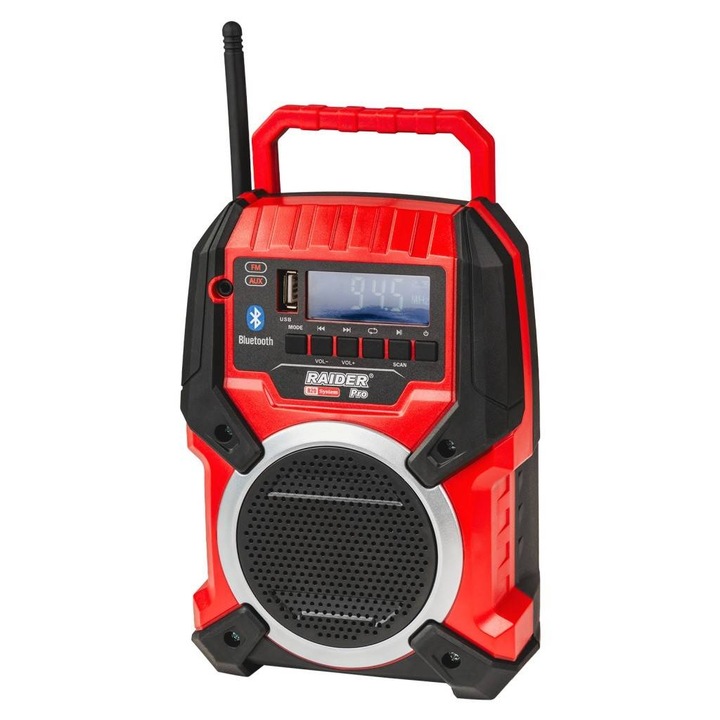 Radio Bluetooth usb, 20W, cu acumulator 4Ah