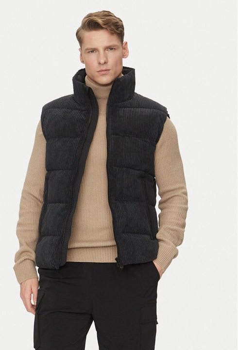Vesta barbati, Save The Duck, 304215292, Poliester, M INTL, Negru