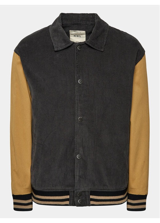 Geaca barbati, Redefined Rebel, 302949908, Bumbac, Gri, Gri, XL