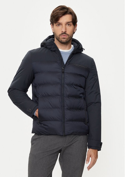 Geaca barbati, Geox, 304203275, Poliester, Albastru, Albastru