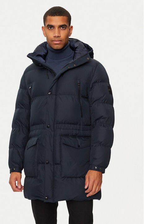 Geaca barbati, Boss, 304238451, Poliester, Albastru, Albastru