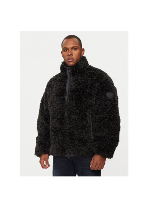 Férfi dzseki, Save The Duck, 304214639, Poliészter, Fekete, Fekete