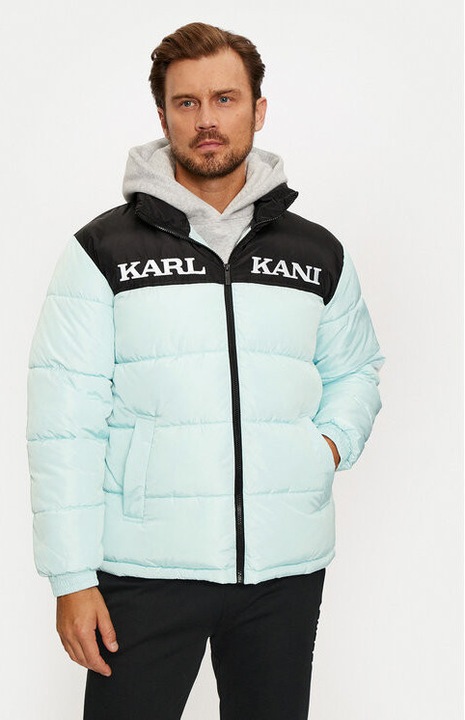 Geaca barbati, Karl Kani, 304487545, Poliester, Albastru, Albastru