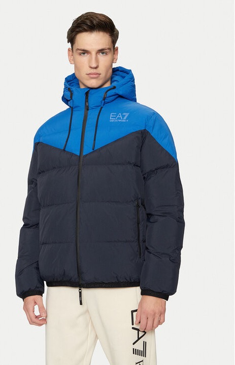 Geaca barbati, Emporio Armani EA7, 304211935, Poliamida, Albastru, Albastru