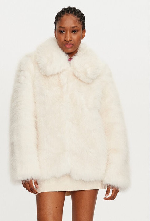 Női kabát, Villa, 304768156, Poliészter, Bézs, Bézs