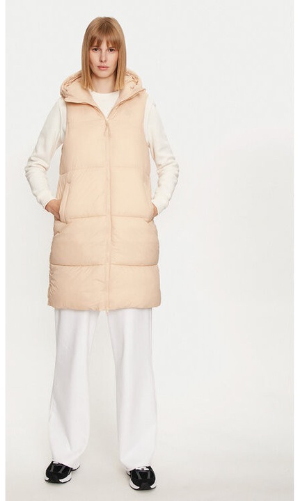 Дамски елек, 4F, 303944704, Полиамид, L INTL, Бежов