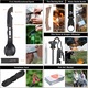 Set kit de supravietuire multifunctional, echipament de urgenta pentru drumetii, camping, calatorii, busola, trusa de prim ajutor, bandaje, plasturi, lanterna, pelerine de ploaie, trusa de prim ajutor, cort de urgenta, accesorii de pescuit