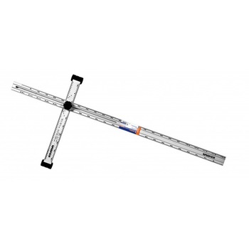 Echer reglabil Edma pentru gips-carton cu unghi reglabil 0-360° Echer reglabil Edma pentru gips-carton cu unghi reglabil 0-360°