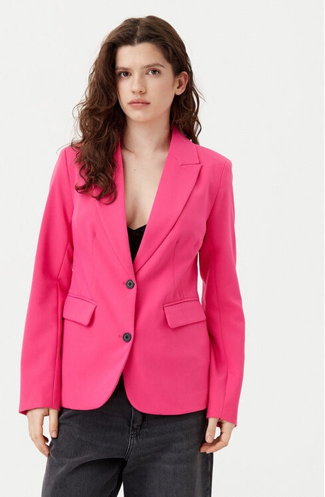 Дамско яке, Only, 304784637, Рециклиран полиестер/Полиестер, Розово, Розово