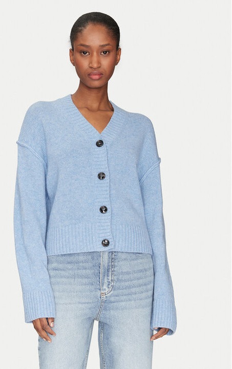 Cardigan dama, Day Birger, 305138323, Lana, Albastru, Albastru