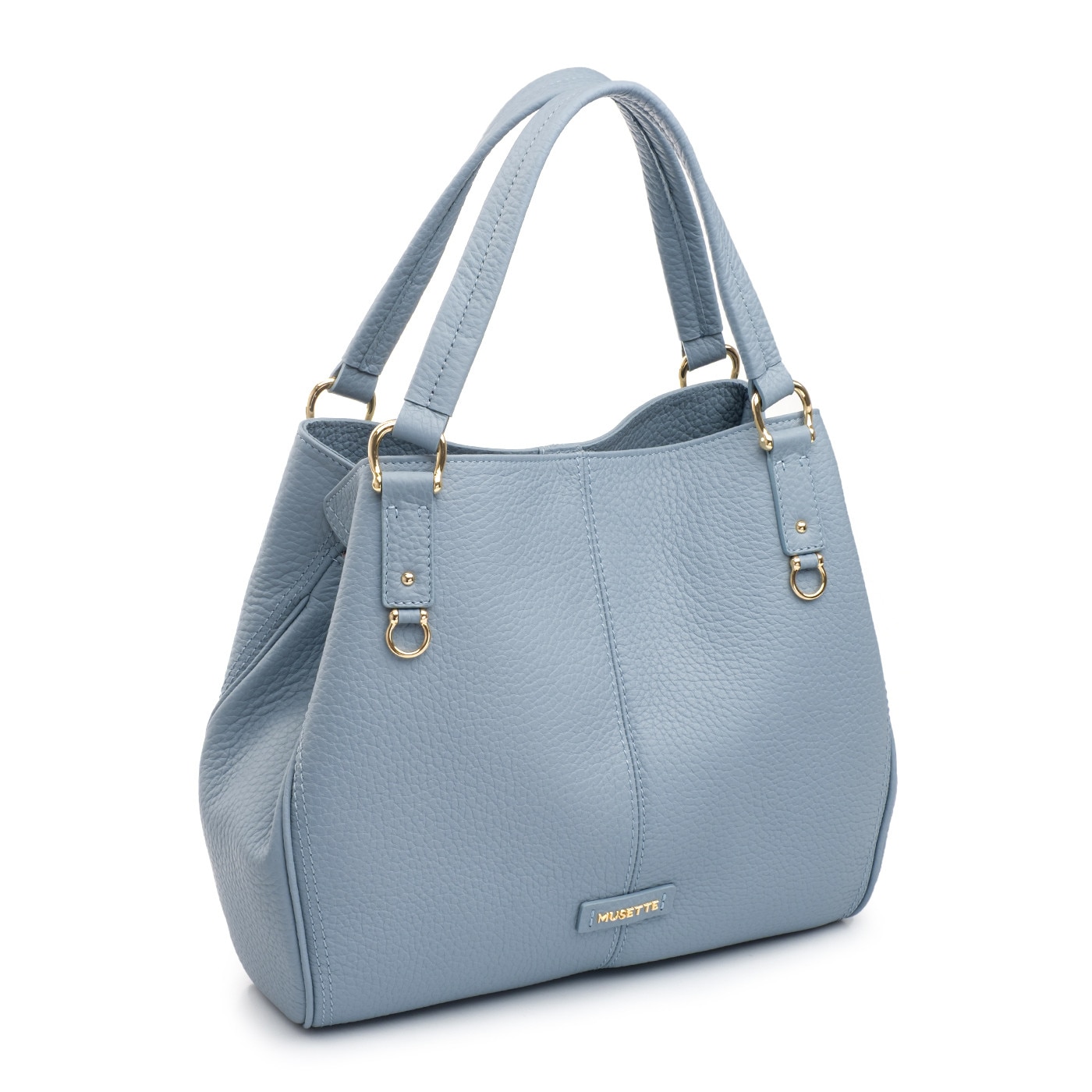 Geanta dama de umar, Musette, ARNELA PM, Piele naturala, Bleumarin, 36 ...