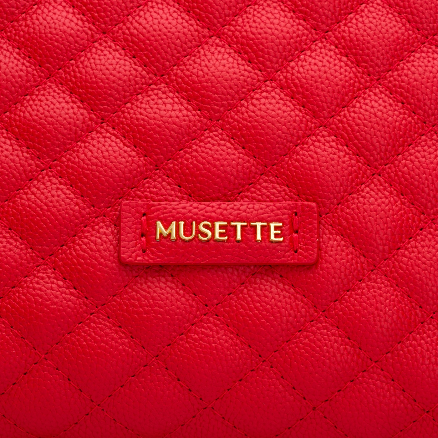 Geanta dama, Musette, NICOLE, Piele naturala, rosu, 39 x 29 x 14 cm ...