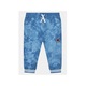 Pantaloni baieti, United Colors Of Benetton, 303816797, Bumbac, Albastru, Albastru