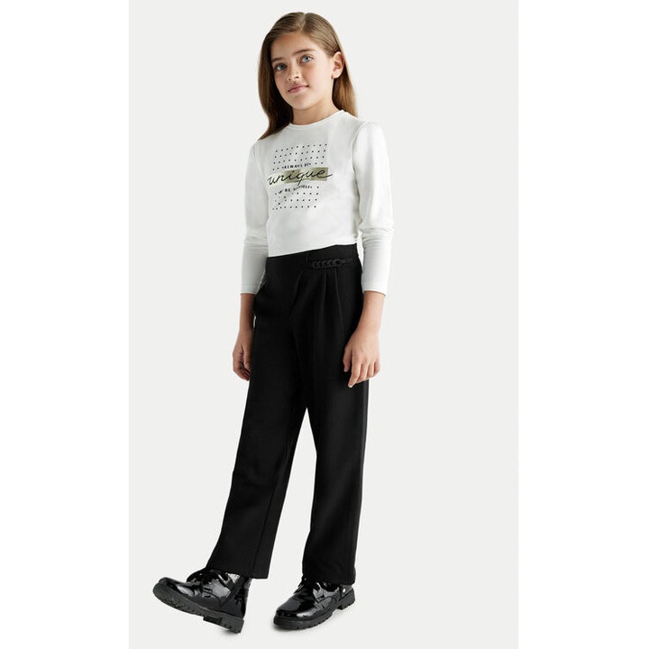 Lányka nadrág, Mayoral, 304330964, Poliészter/Viszkóz, Fekete, Fekete