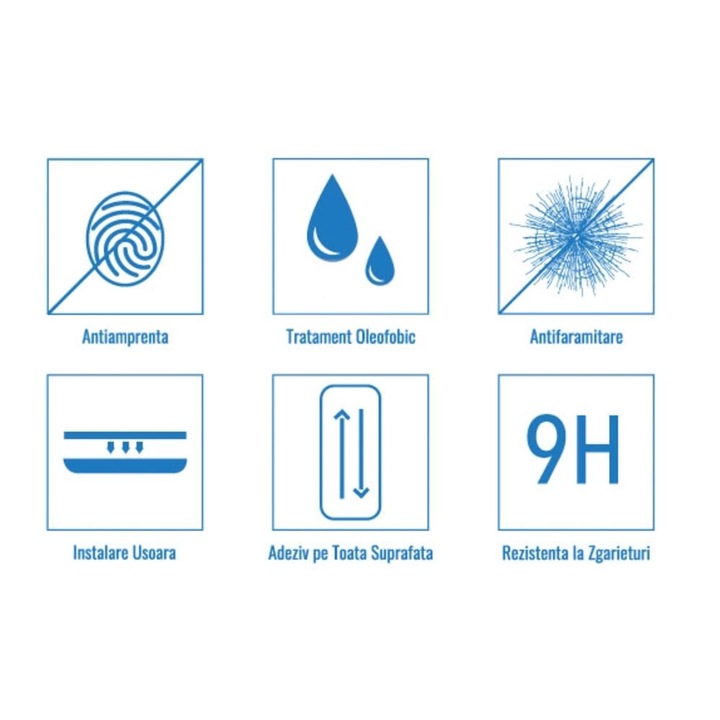 Стъклен Протектор Intelli за Honor Magic7 Lite / Honor X9c, 9H, 0.3MM, Full Cover, Black Edges