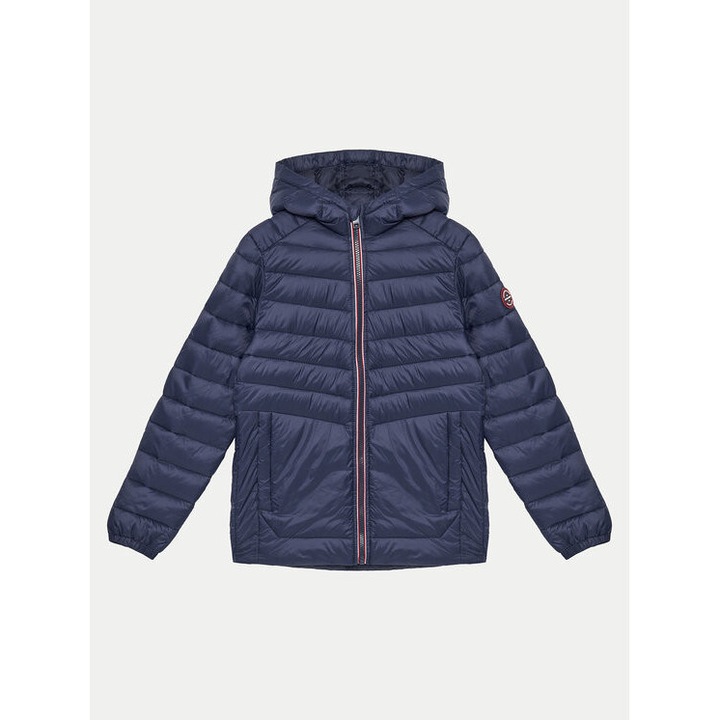 Geaca baieti, Jack & Jones, 304388675, Poliamida, Albastru, Albastru, 152 CM