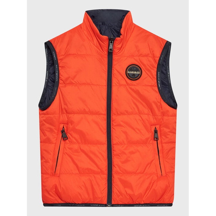 Vesta baieti, Napapijri, 301746683, Poliamida, 152 CM, Portocaliu