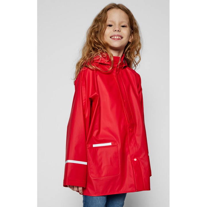 Geaca fete, Playshoes, 208093613, Poliester, Negru, Negru, 116 CM