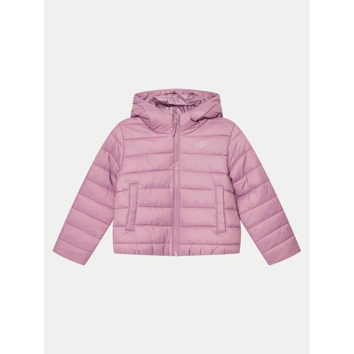 Geaca fete, 4F, 303945992, Poliamida, Roz, Roz