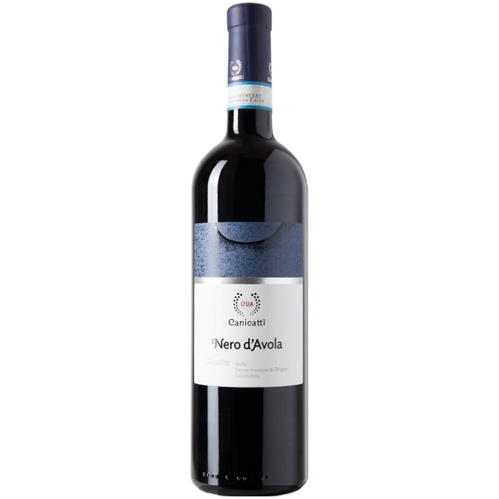 Vin Rosu Canicatti Aquillae, Nero D'avola, DOC, Sec, 0.75l
