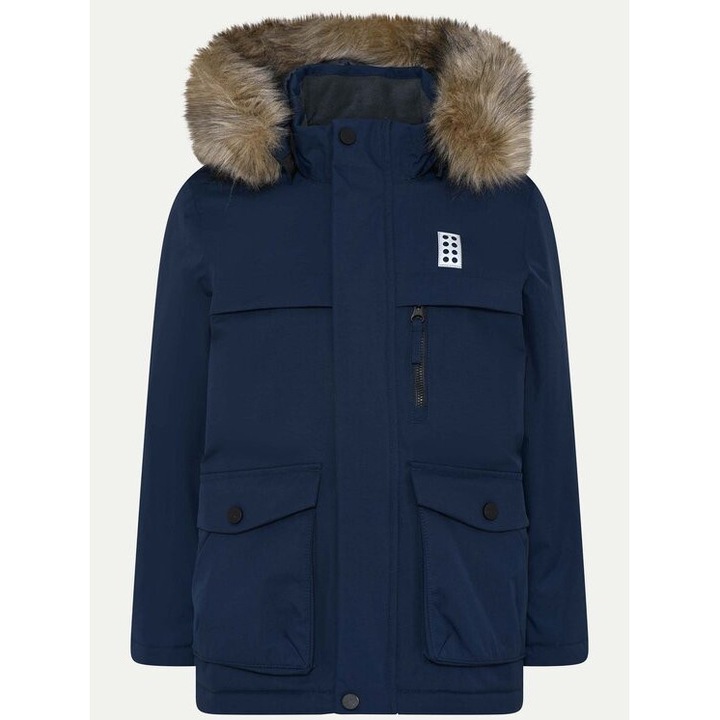 Geaca baieti, Lego, 304285431, Poliester, Albastru, Albastru