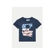 Tricou baieti, Original Marines, 304645372, Bumbac, Albastru, Albastru